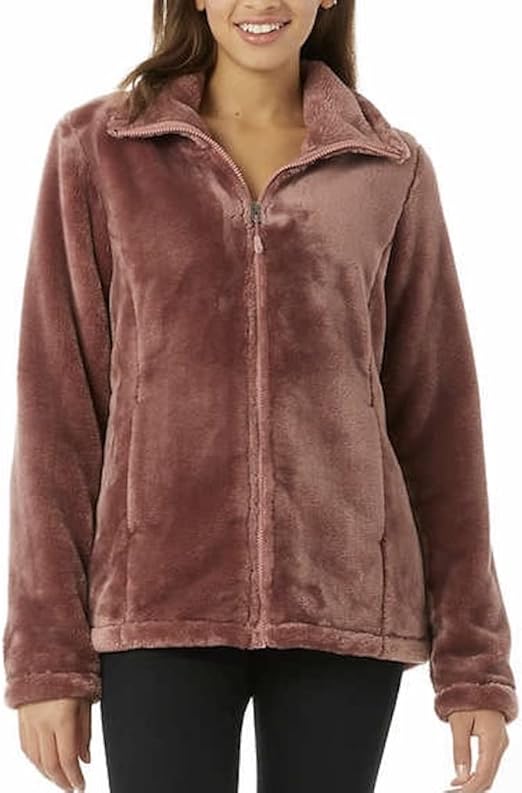 Chaqueta de felpa con cremallera completa para mujer 32 Degrees Heat - La Tiendita de la Jose